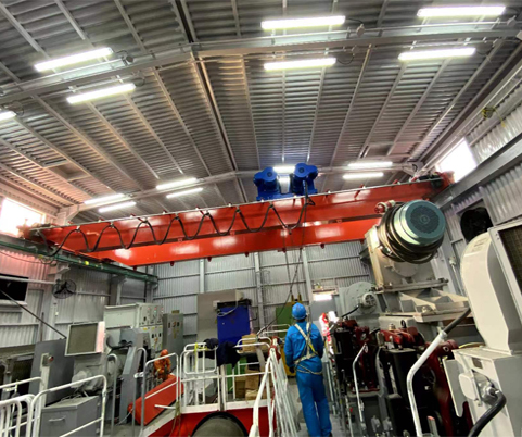 岸邊集裝箱起重機(jī)輔助行車